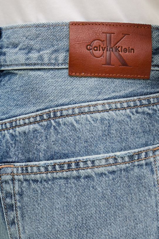 Calvin Klein Jeans rifle rovné dámske modrá LV047F473G