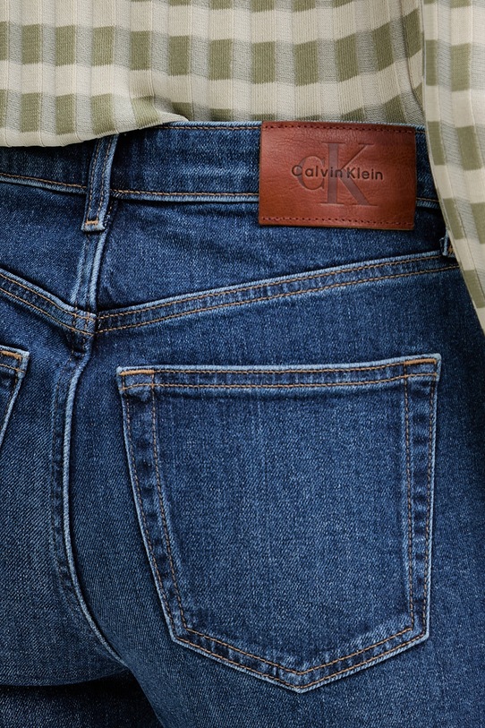 Calvin Klein Jeans rifle bootcut dámske modrá LV047F664G