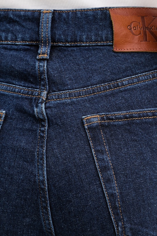 Calvin Klein Jeans rifle slim fit dámske tmavomodrá LV047F749G