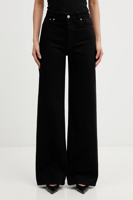 Our Legacy jeansy Treble Cut czarny W2265TBL