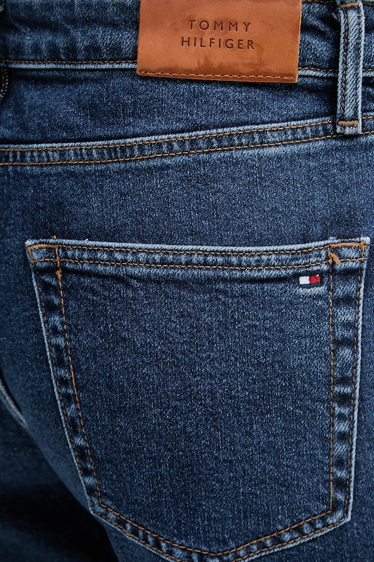 Tommy Hilfiger ravne kavbojke ženske mornarsko modra WW0WW48564