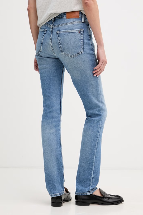 Oblečenie Tommy Hilfiger rifle slim fit dámske WW0WW48568 modrá