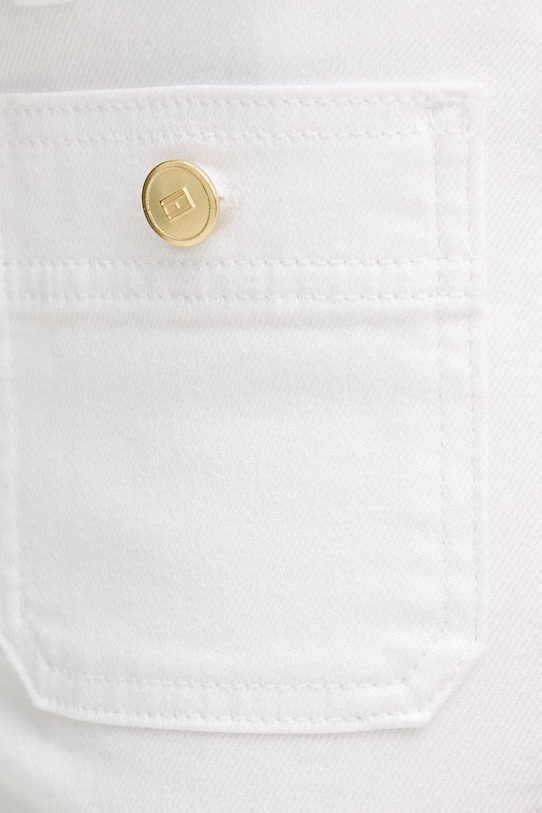 Tommy Hilfiger rifle flare dámske WW0WW48580 biela