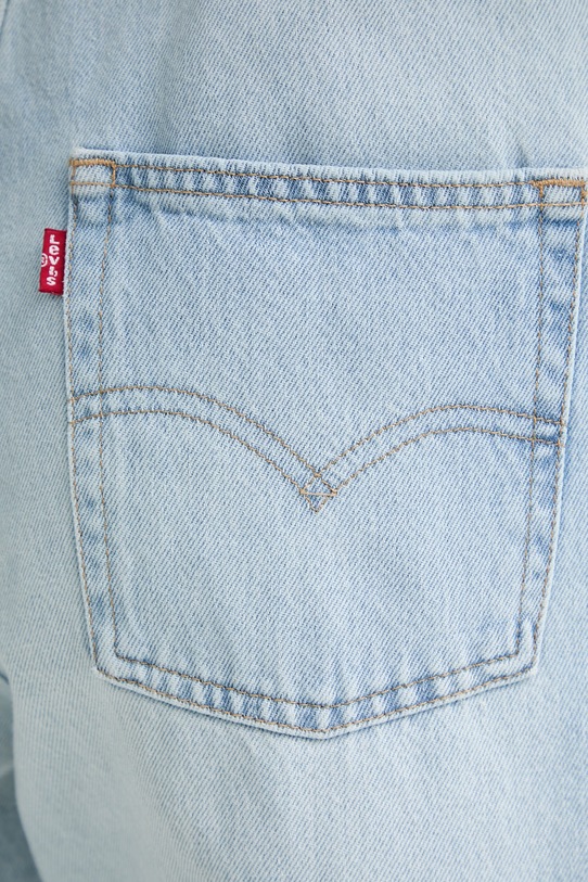 Levi's ogrodniczki jeansowe VINTAGE SHORTALL 52333.0068 niebieski