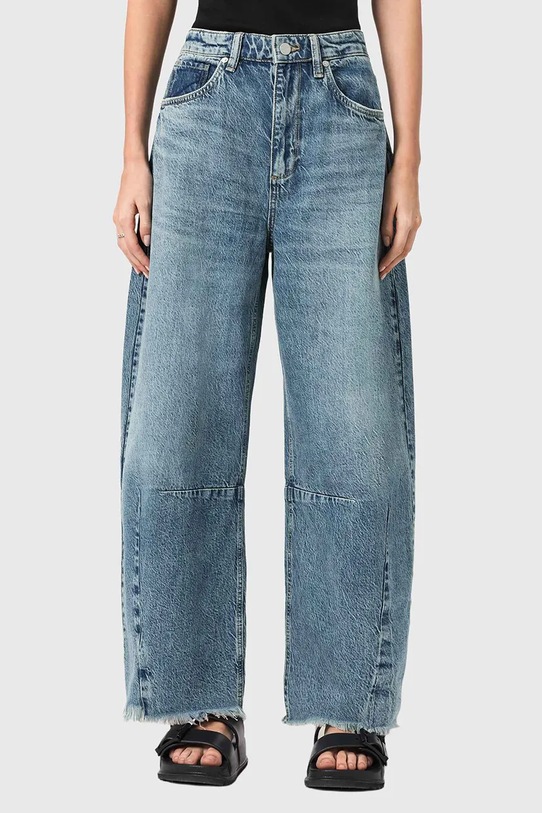 AllSaints jeansy PAYTON Planet friendly niebieski W012EE
