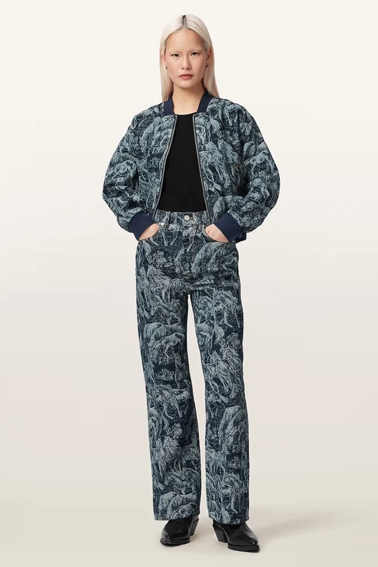 Ρούχα AllSaints boyfriend γυναικεία BLAKE W024EE σκούρο μπλε