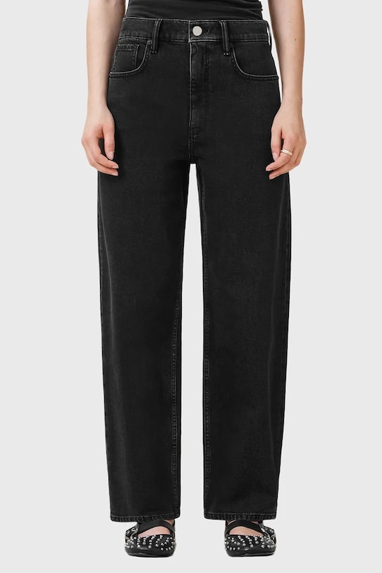 AllSaints jeansy SADIE Planet friendly czarny W045ED