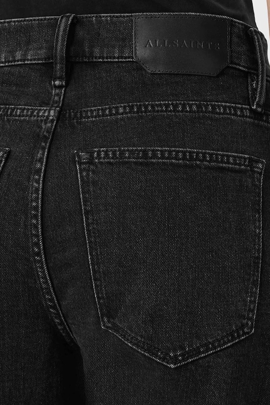 AllSaints jeansy SADIE W045ED czarny