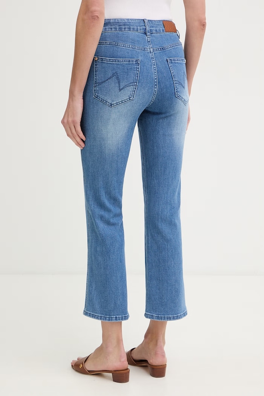 Odzież Gaudi jeansy flare damskie 611BD26014 niebieski