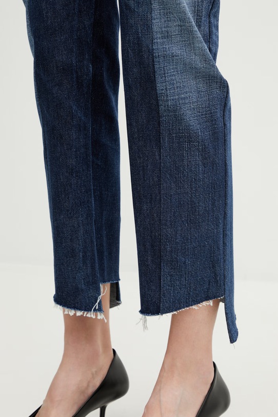 Vetements Iconic Cut-up jeansy straight damskie WE76DP343N3
