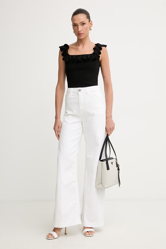 Guess джинси wide leg жіночі W6GA1C.D0708 білий SS26