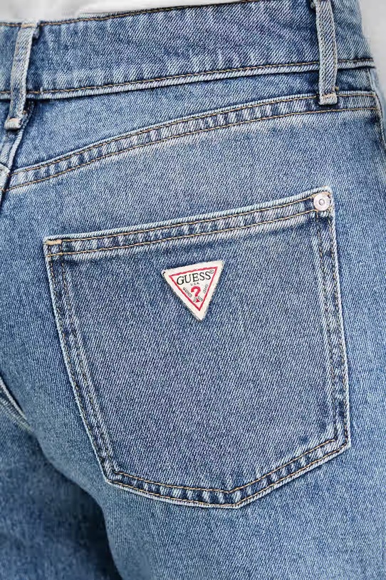 Guess rifle relaxed fit dámske GAIA modrá W6GA11.D0842