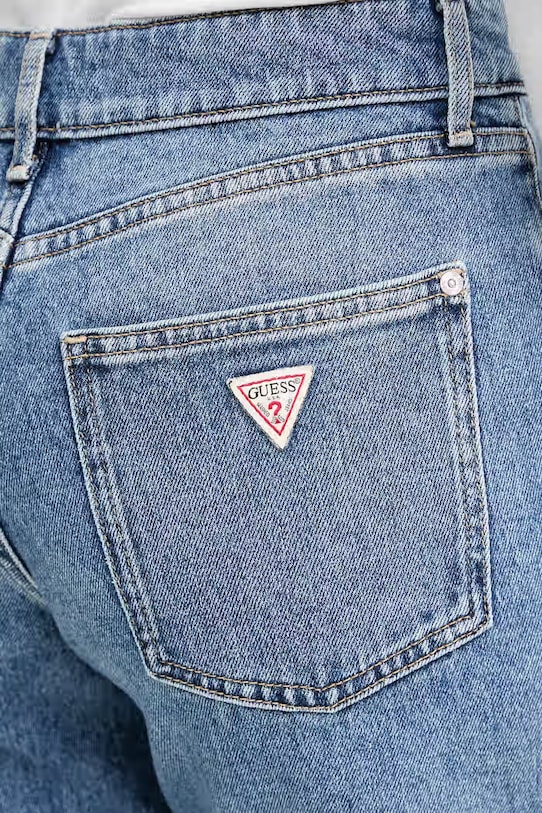 Guess rifle relaxed fit dámske GAIA modrá W6GA11.D0842