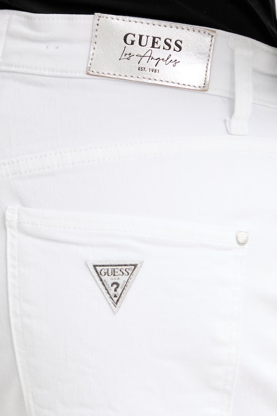Guess straight traperice ženske bijela W6GA15.D0705