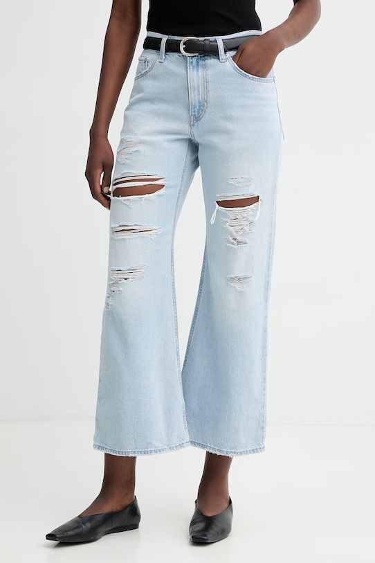 Levi's jeansy BAGGY DAD LASSO niebieski 005DO