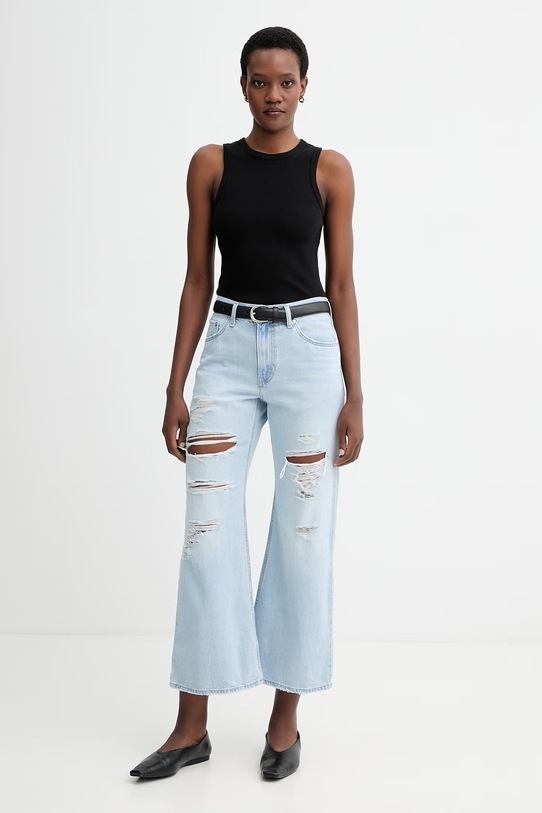 Levi's jeansy BAGGY DAD LASSO 005DO niebieski SS26