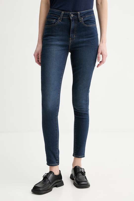 Levi's jeansy 721 HIGH RISE SKINNY niebieski 18882.0781