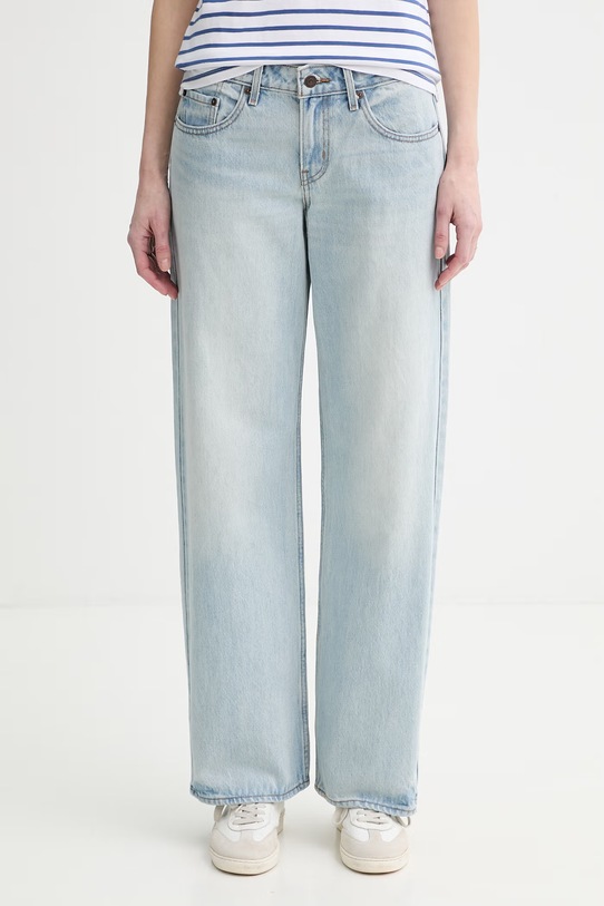 Levi's jeansy LOW LOOSE niebieski A5566.0043