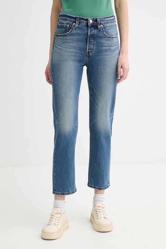 Levi's jeansy 501® CROP LIGHTWEIGHT niebieski A8746.0005
