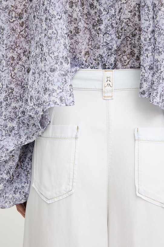 Patrizia Pepe pantaloni pentru femei alb 2P1743.D9A0