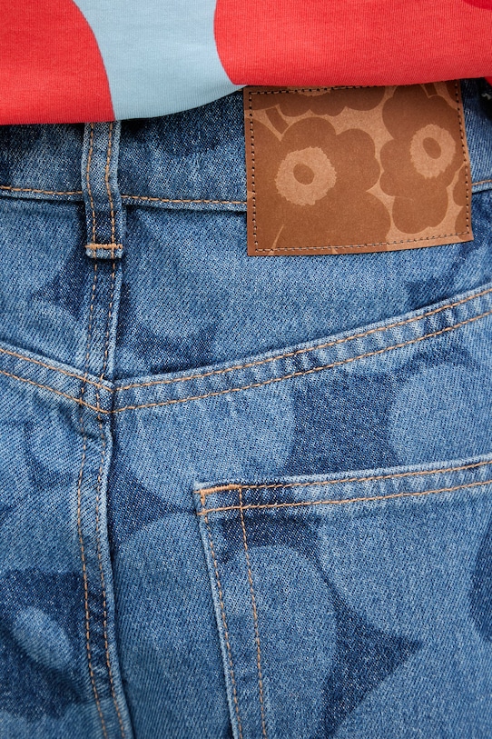 Marimekko джинсы wide leg женские голубой 095183