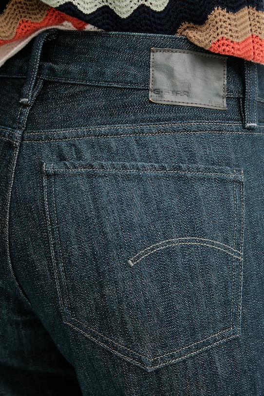 G-Star blugi straight pentru femei G-Straight bleumarin D26163.E358