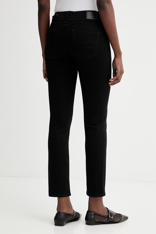 Odzież G-Star jeansy Midge Slim Straight D02153.B964 czarny