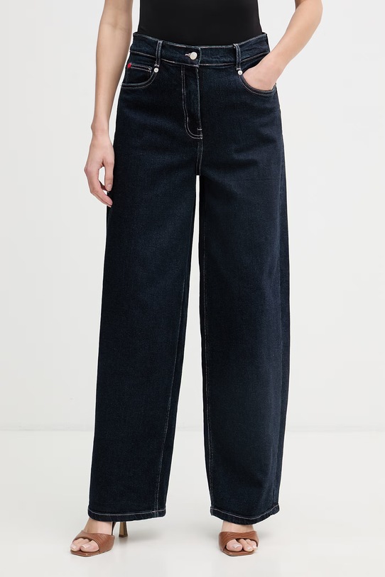 Max&Co. Rifle relaxed fit dámske MCOCRUSCA tmavomodrá 2616181013200