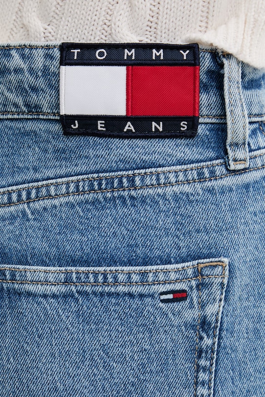 Tommy Jeans дънки wide leg дамски син DW0DW22641