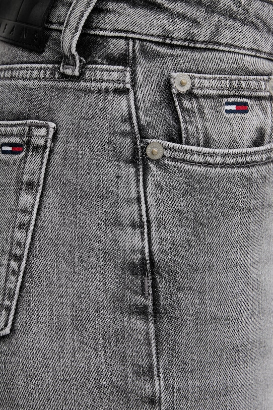 Tommy Jeans jeansy slim fit damskie szary DW0DW22653