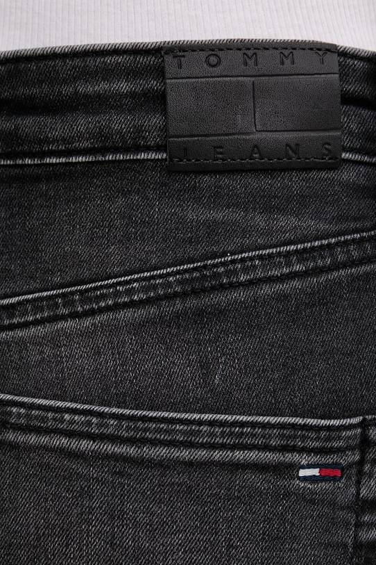 Tommy Jeans jeansy flare damskie czarny DW0DW22656