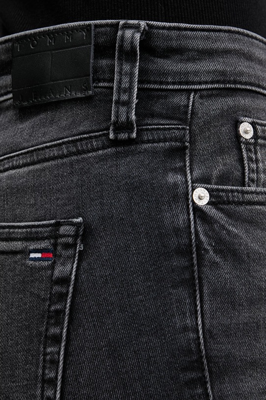 Tommy Jeans jeansy skinny damskie czarny DW0DW22661