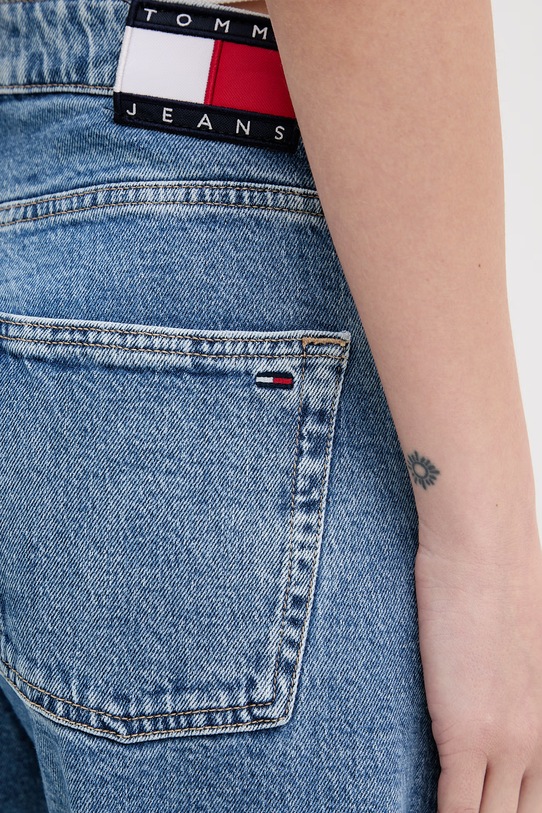 Tommy Jeans jeansy barrel damskie niebieski DW0DW22676