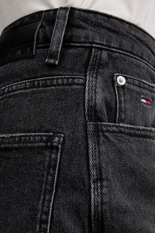 Tommy Jeans jeansy straight damskie DW0DW22713 czarny