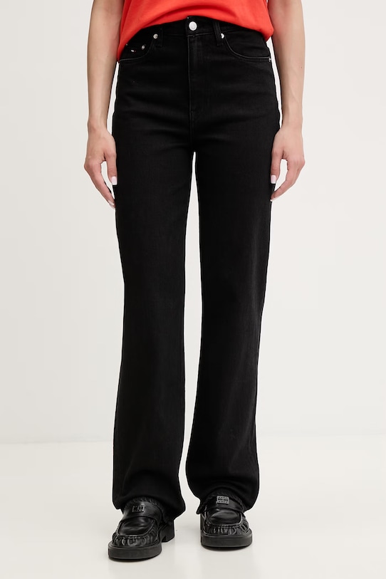 Tommy Jeans jeansy damskie czarny DW0DW23021