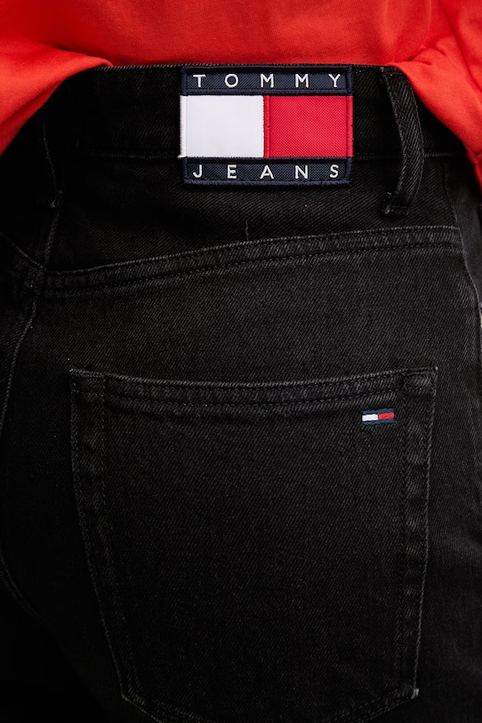 Tommy Jeans jeansy damskie czarny DW0DW23021