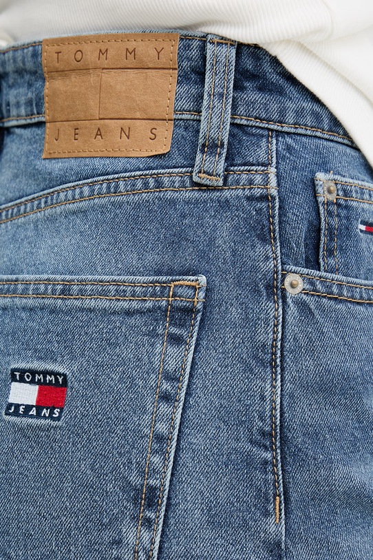 Tommy Jeans jeansy wide leg damskie niebieski DW0DW23029