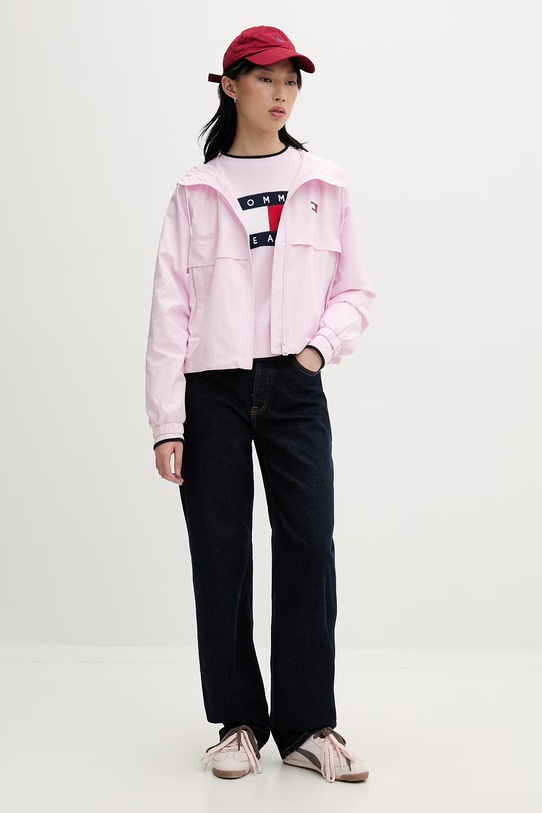 Tommy Jeans jeansy damskie DW0DW23030 granatowy SS26