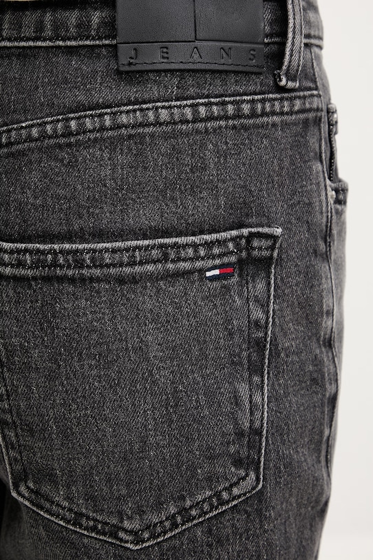 Tommy Jeans jeansy straight damskie szary DW0DW23045