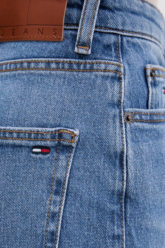 Tommy Jeans jeansy slim fit damskie niebieski DW0DW23158