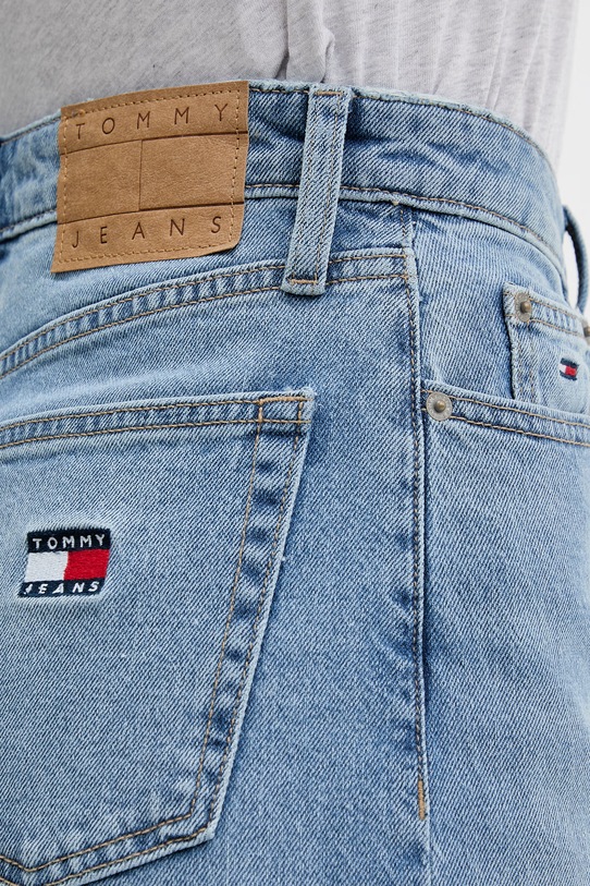 Tommy Jeans jeansy wide leg damskie niebieski DW0DW23332