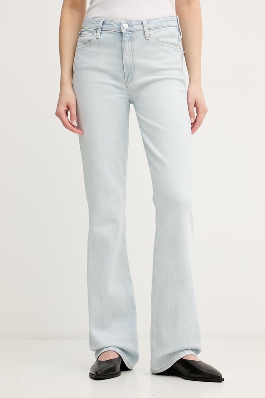 Tommy Hilfiger bootcut traperice ženske plava WW0WW50625