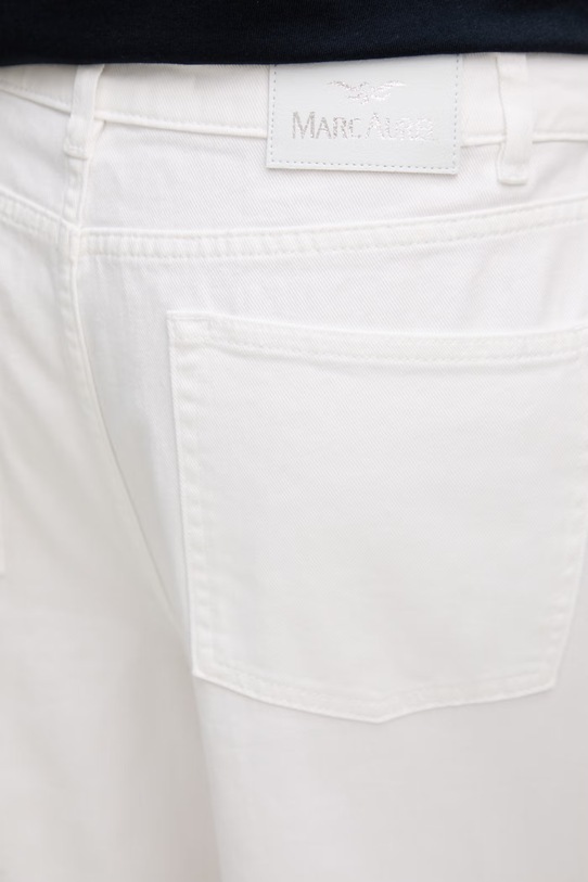 Marc Aurel jeansy loose damskie 1290A11099 biały