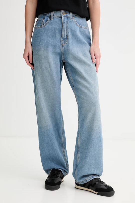 Vans jeansy relaxed fit damskie niebieski VN000R4SCDX1