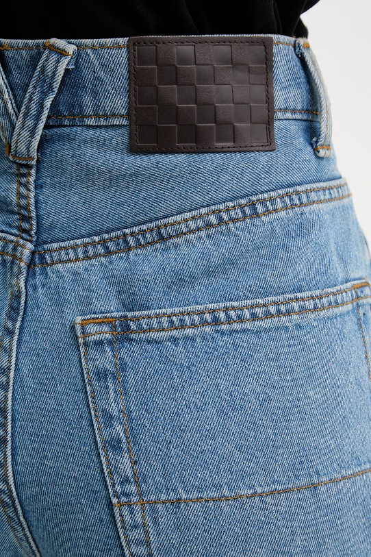 Vans jeansy relaxed fit damskie VN000R4SCDX1 niebieski