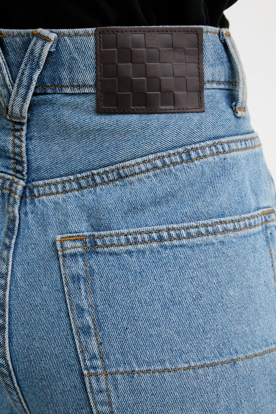 Vans jeansy relaxed fit damskie VN000R4SCDX1 niebieski