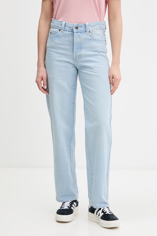 Dickies jeansy relaxed fit damskie niebieski DK0A88NK0FE1