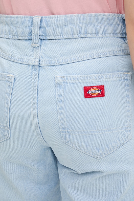 Dickies jeansy relaxed fit damskie niebieski DK0A88NK0FE1