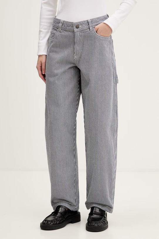 Dickies jeansy relaxed fit damskie niebieski DK0A8842RI21