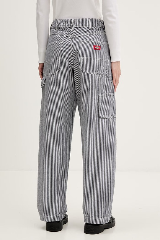 Odzież Dickies jeansy relaxed fit damskie DK0A8842RI21 niebieski